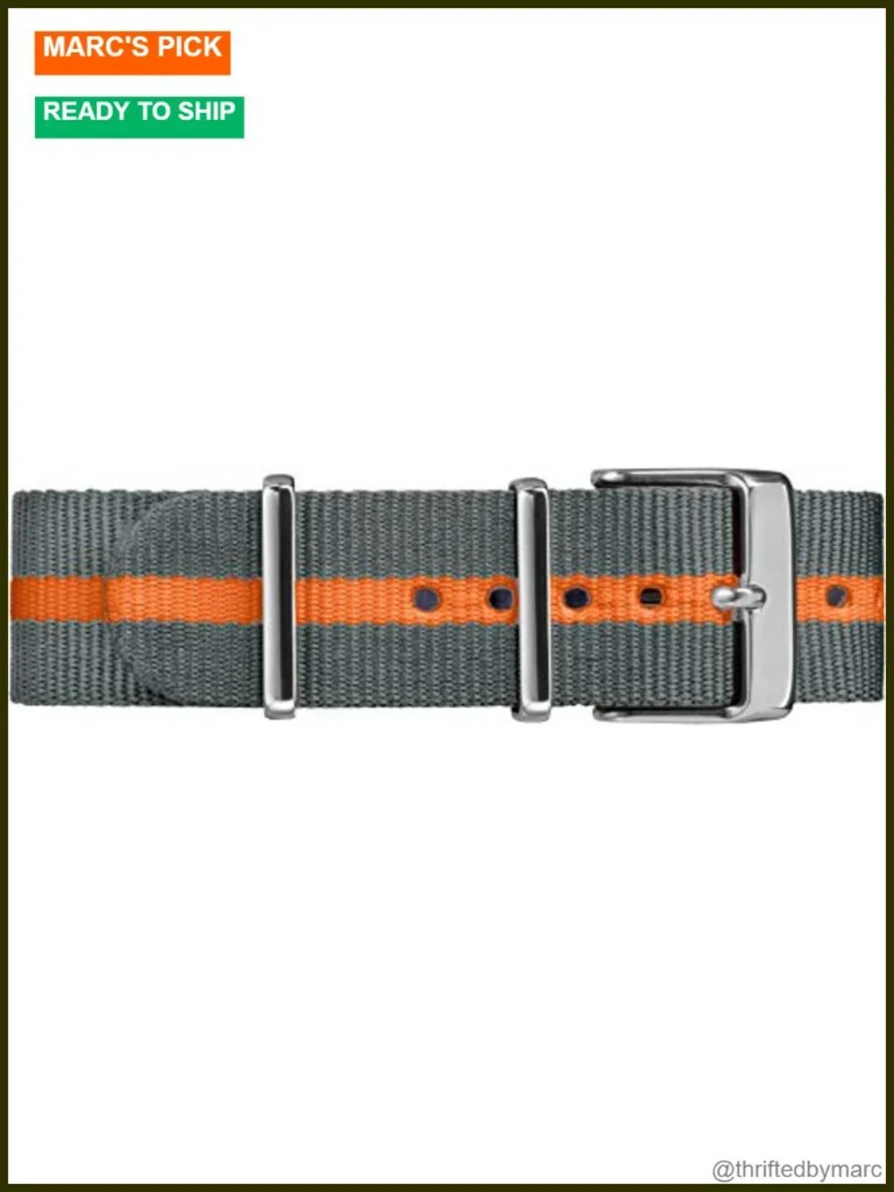 38mm Analog Wrist Watch with Nylon Strap and INDIGLO Backlight
